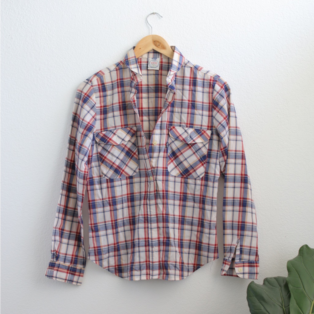 Vintage Usa Levis Button Down Shirt Sz L Vintage Usa Levis Button Down Shirt Sz L